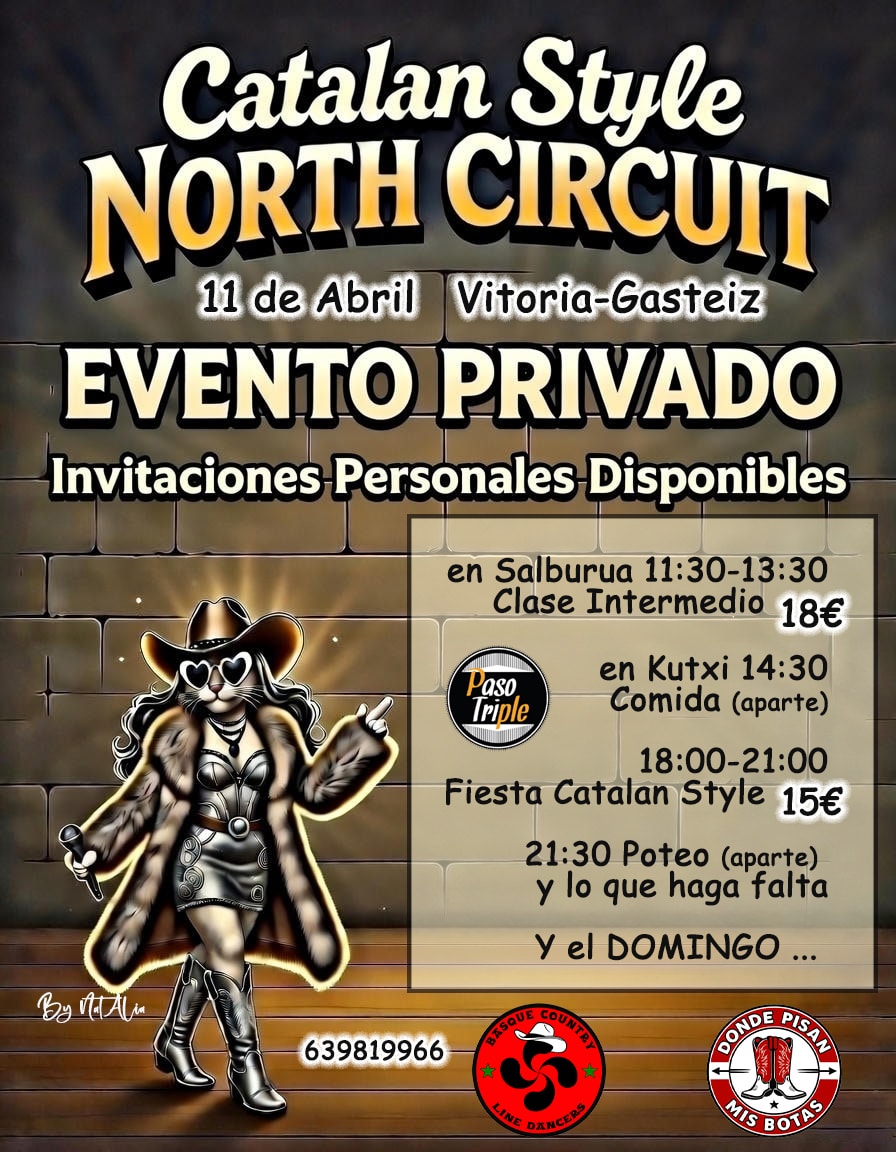 Cartel Catalan Style 11 abril